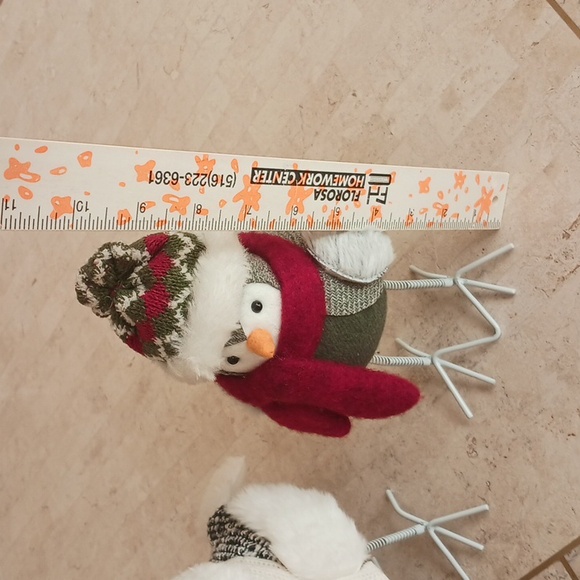 Winter Birds"New" Set W/ scarfs & beanies..rock back&forth,Valeri/QVC - Picture 8 of 10